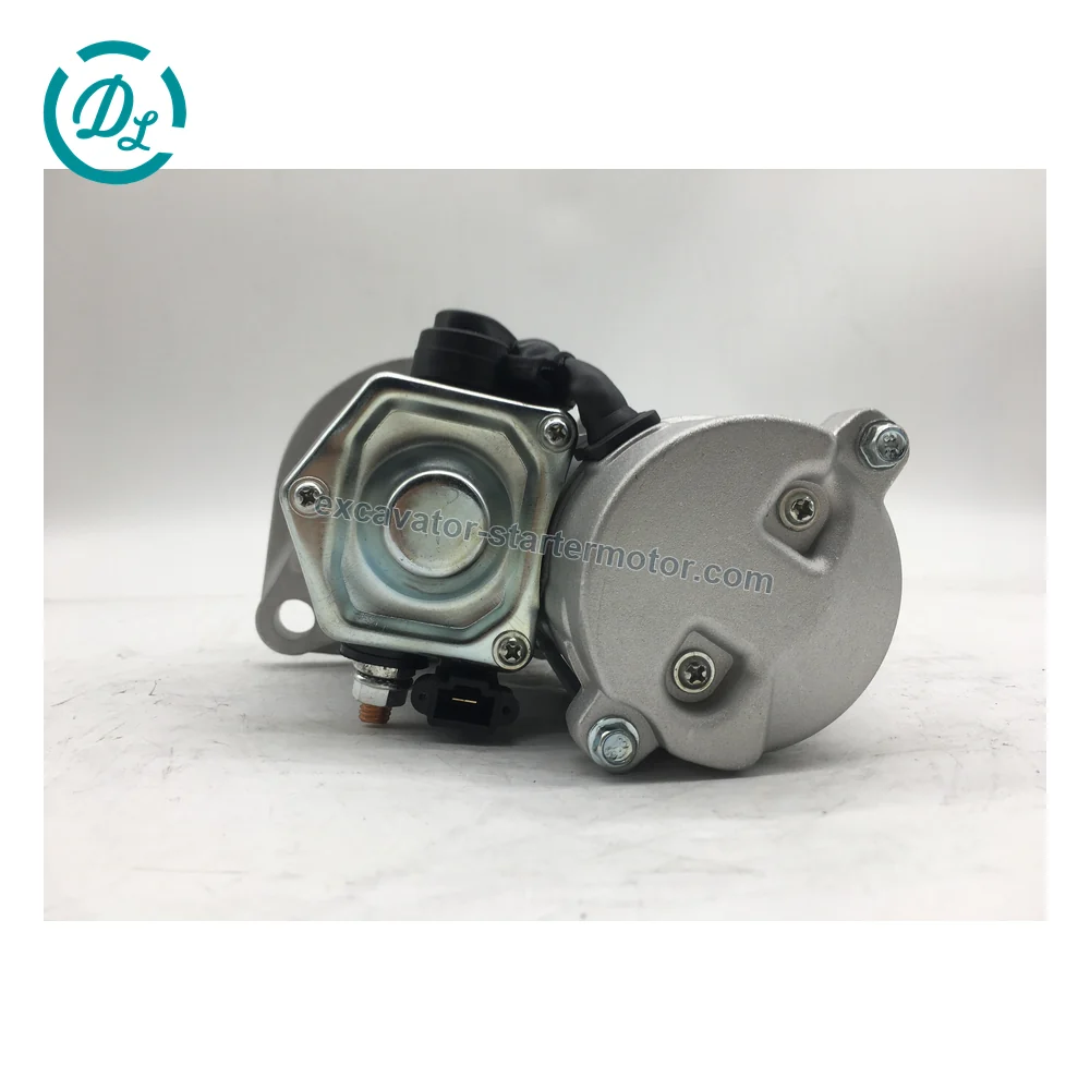 129407-77010 12V 1.4kW 13T Starter for Yanmar 4TNV84T 4TNV88, OEM/reference 129407-77010, 12V 1.4kW 13-Tooth Starter, product view 5