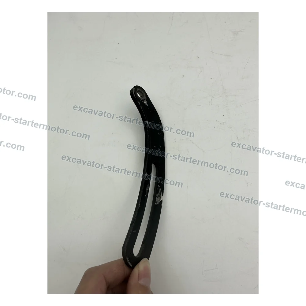 129064-77330 Alternator Belt Adjuster for Yanmar 3TNV84T 3TNV88 4TNV88, OEM/reference 129064-77330, Alternator Belt Adjuster Bracket, product view 4