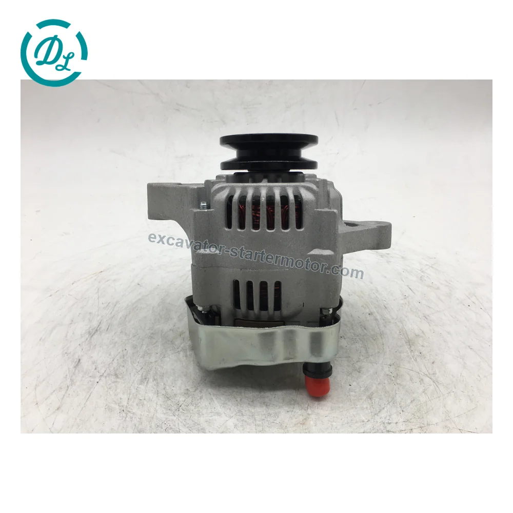100211-4610 12V 30A Alternator for Kubota D1703 V2203 F2803, OEM/reference 100211-4610, 12V 30A Internally Regulated Alternator