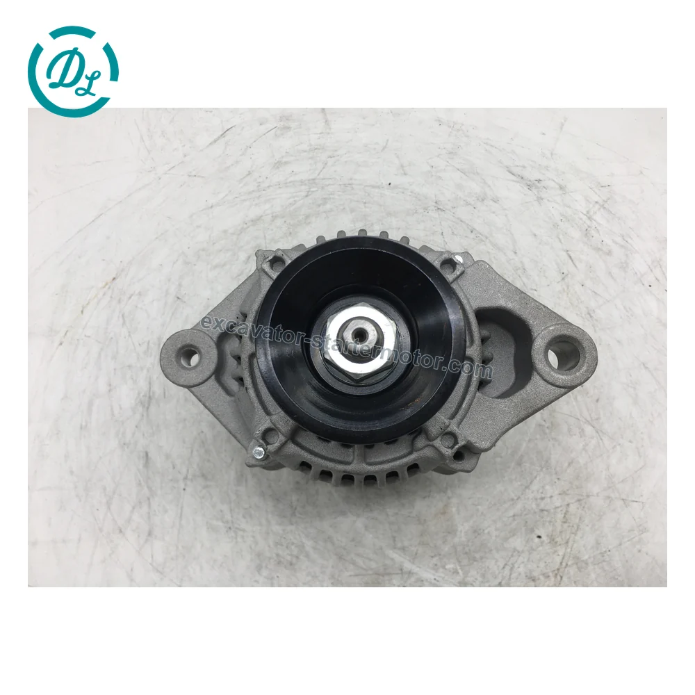 100211-4610 12V 30A Alternator for Kubota D1703 V2203 F2803, OEM/reference 100211-4610, 12V 30A Internally Regulated Alternator, product view 3