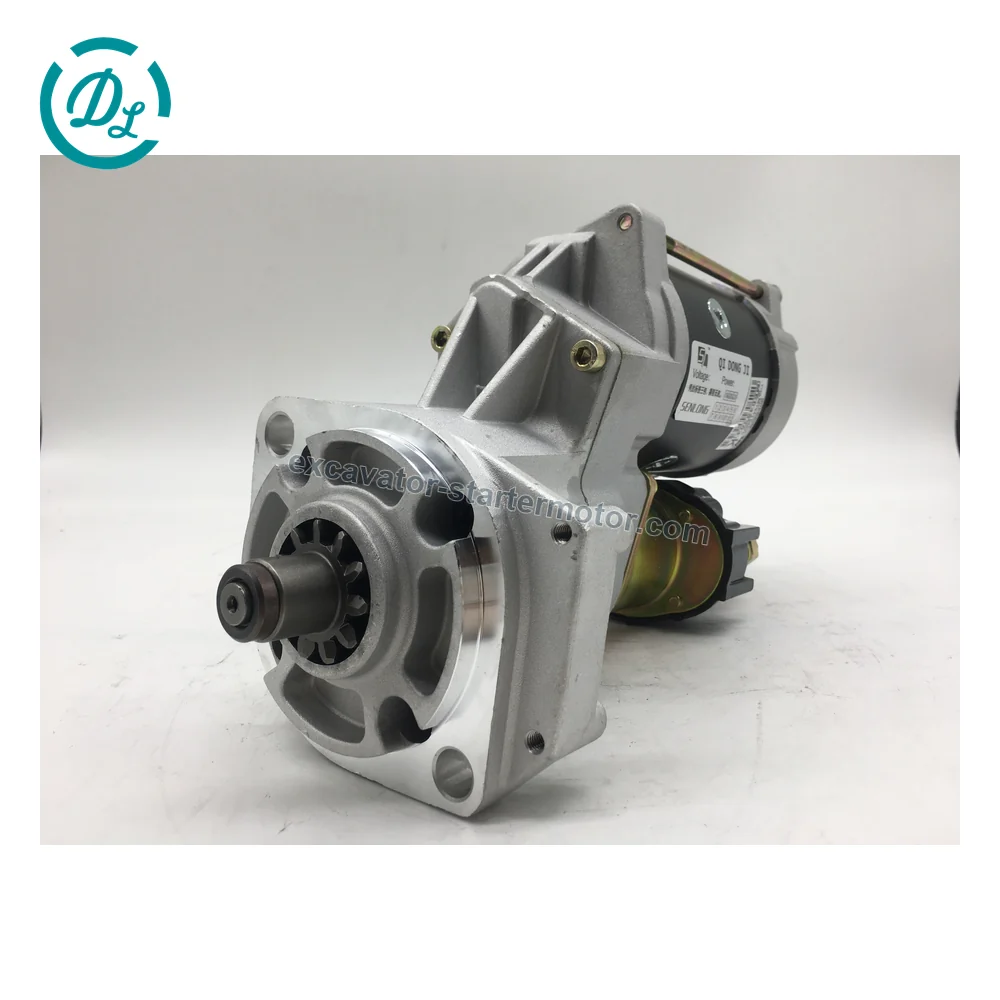 0-24000-3120 24V 4.5kW 11T Starter for Isuzu 4BG1TC, OEM/reference 0-24000-3120, 24V 4.5kW CW 11-Tooth Starter, product view 3