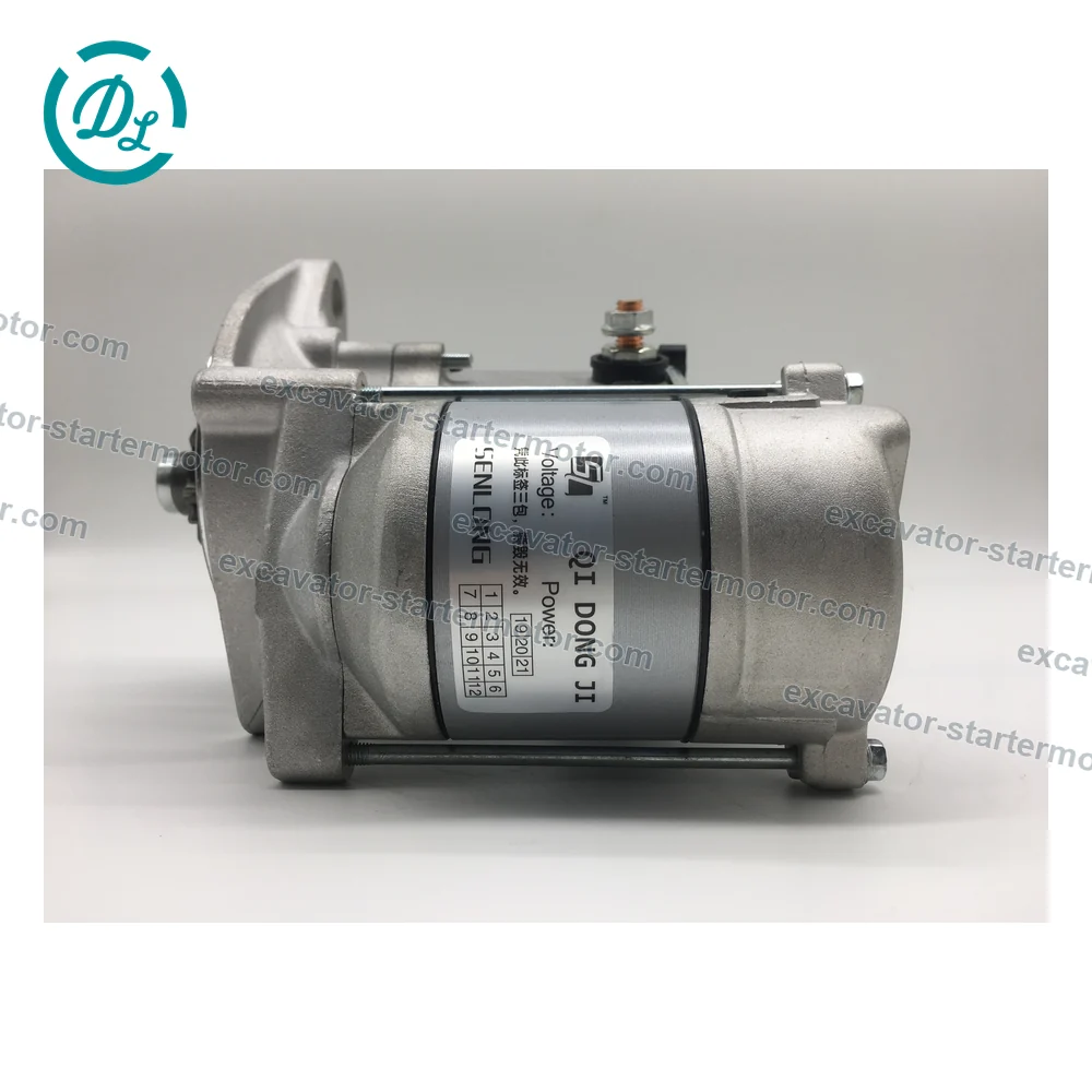 129129-77010 Starter for Yanmar 3TNE84 3TNE88 3TNV88, OEM/reference 129129-77010, 12V Starter Motor