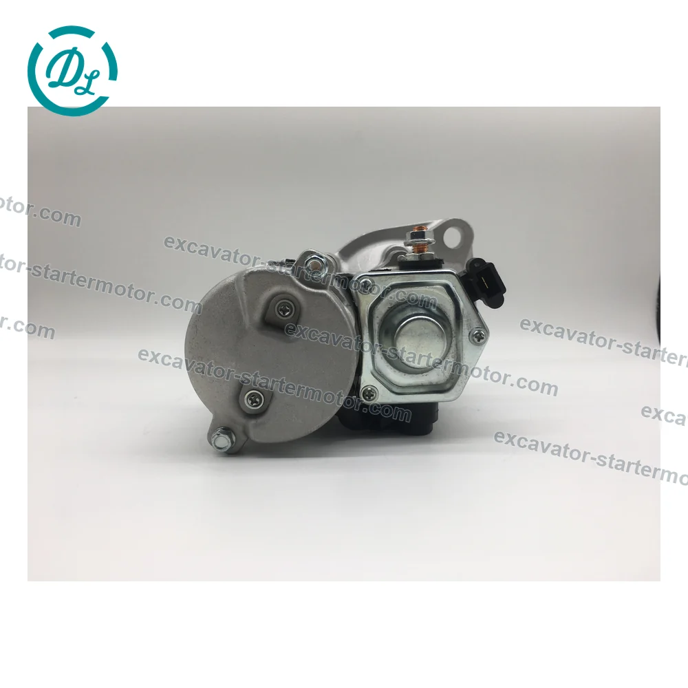 129129-77010 Starter for Yanmar 3TNE84 3TNE88 3TNV88, OEM/reference 129129-77010, 12V Starter Motor, product view 3