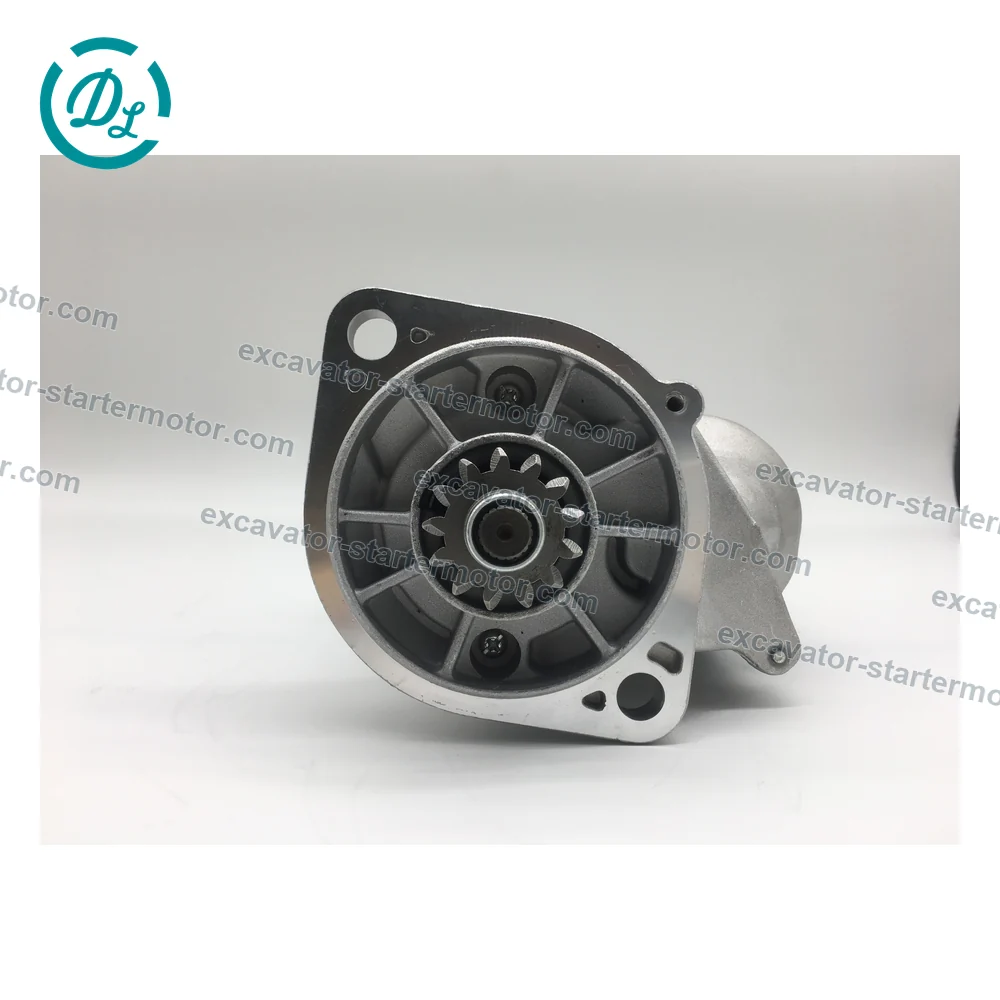 129129-77010 Starter for Yanmar 3TNE84 3TNE88 3TNV88, OEM/reference 129129-77010, 12V Starter Motor, product view 4
