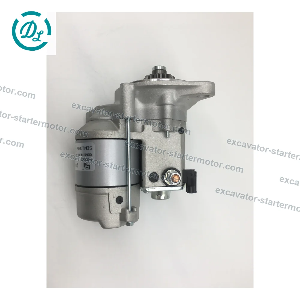 129129-77010 Starter for Yanmar 3TNE84 3TNE88 3TNV88, OEM/reference 129129-77010, 12V Starter Motor, product view 5