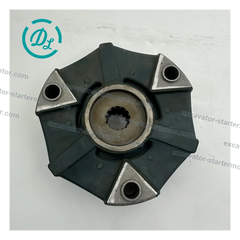 172165-71200 13T 146mm Hydraulic Pump Coupling for Yanmar ViO27 ViO35 ViO40, OEM/reference 172165-71200, 13T 146mm Hydraulic Pump Flexible Coupling, product view 3