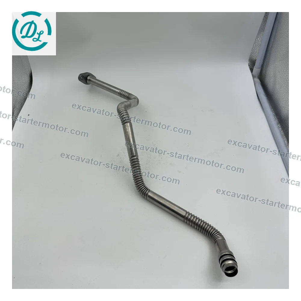 3975076 Turbo Oil Drain Connection for Cummins QSB6.7 QSB7, OEM/reference 3975076, Turbocharger Oil Drain Connection