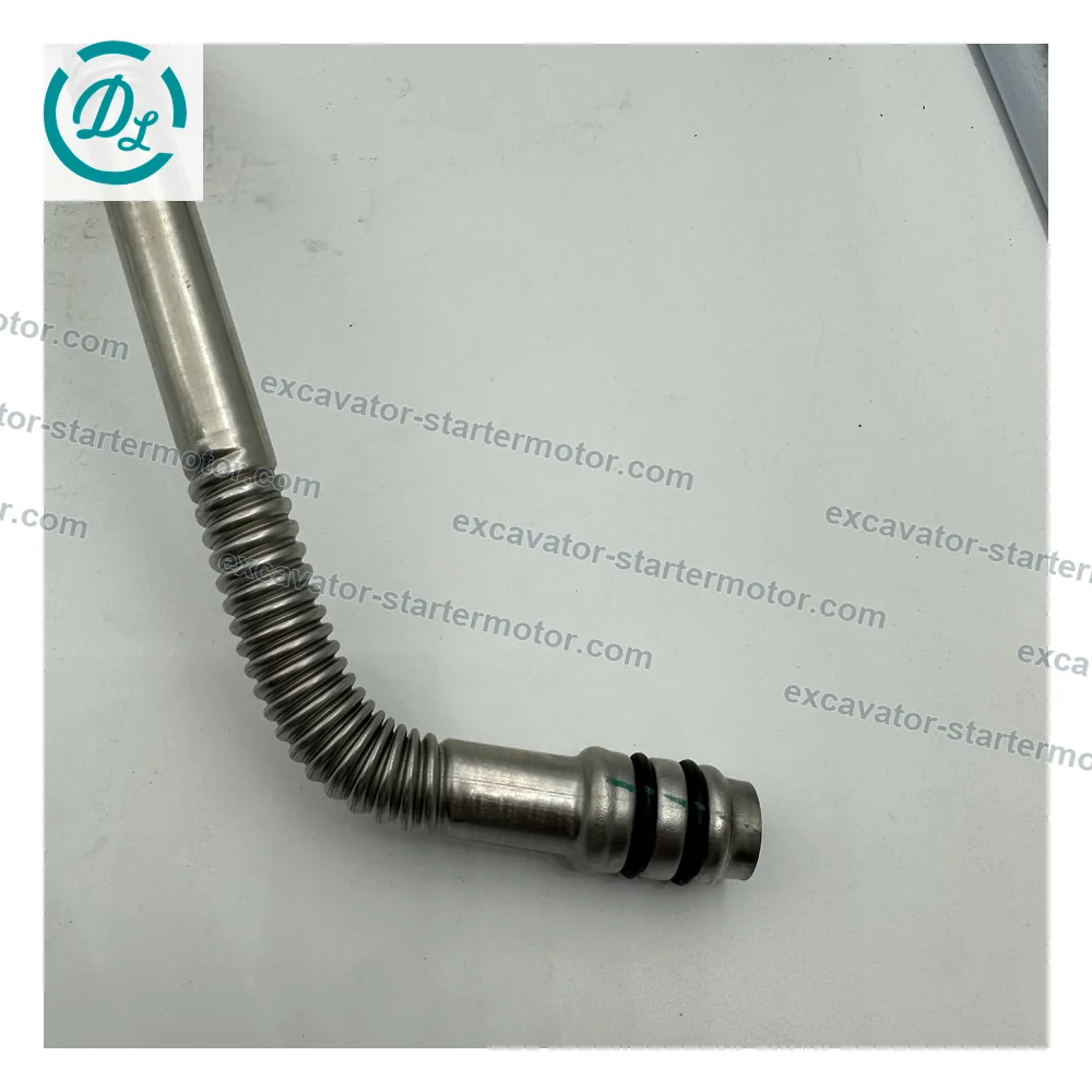 3975076 Turbo Oil Drain Connection for Cummins QSB6.7 QSB7, OEM/reference 3975076, Turbocharger Oil Drain Connection, product view 3