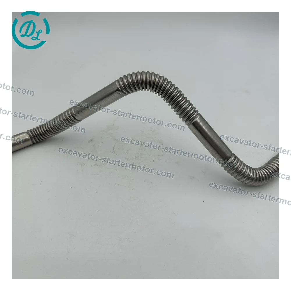 3975076 Turbo Oil Drain Connection for Cummins QSB6.7 QSB7, OEM/reference 3975076, Turbocharger Oil Drain Connection, product view 5