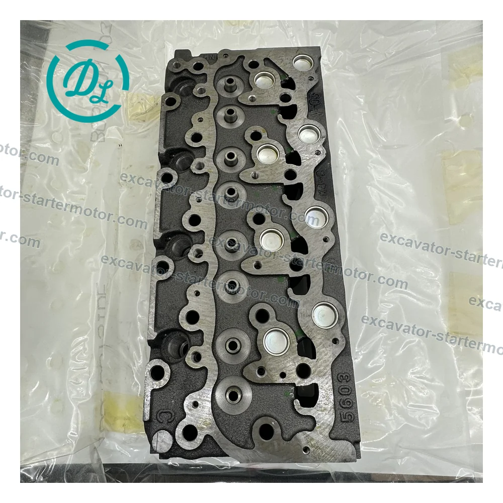 1G780-03043 Complete Cylinder Head for Kubota V2203, OEM/reference 1G780-03043, Complete Engine Cylinder Head