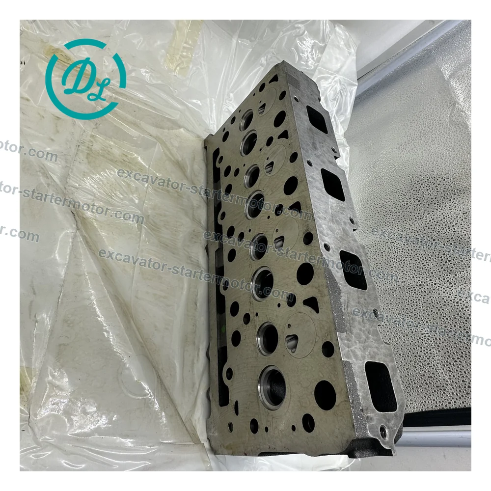 1G780-03043 Complete Cylinder Head for Kubota V2203, OEM/reference 1G780-03043, Complete Engine Cylinder Head, product view 5