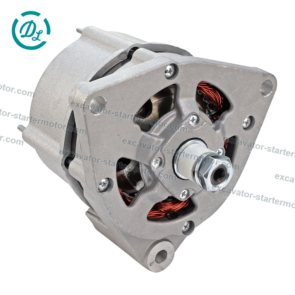 0120489727 24V 35A Alternator for Mercedes Heavy Duty 1222, 1314 and 1317, OEM/reference 0120489727, Alternator, product view 2