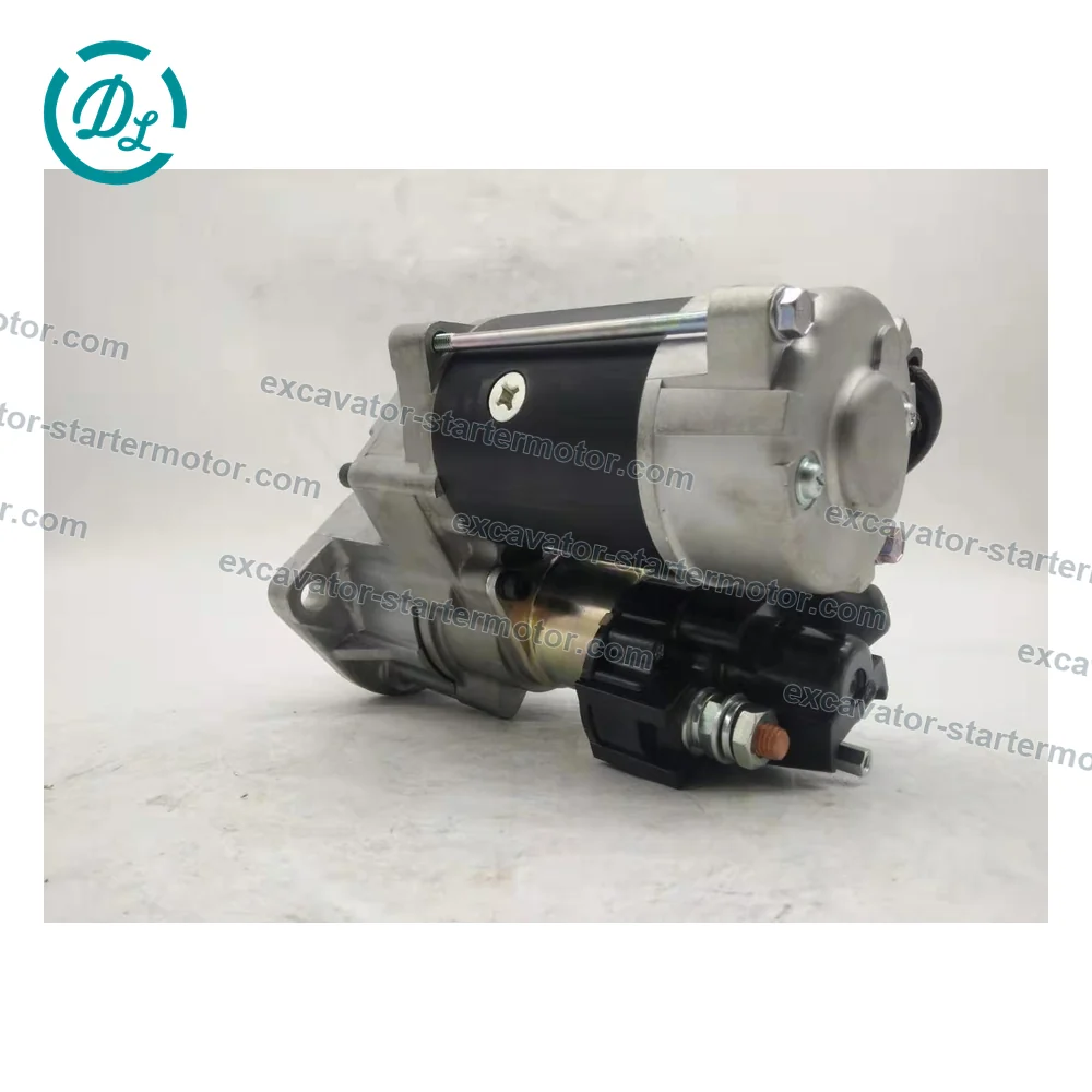 600-836-3210 0-24000-0040 24V Starter for Komatsu 4D95T 4D102 PC60 PC130, OEM/reference 600-836-3210, 24V Starter - Confirm Output and Teeth