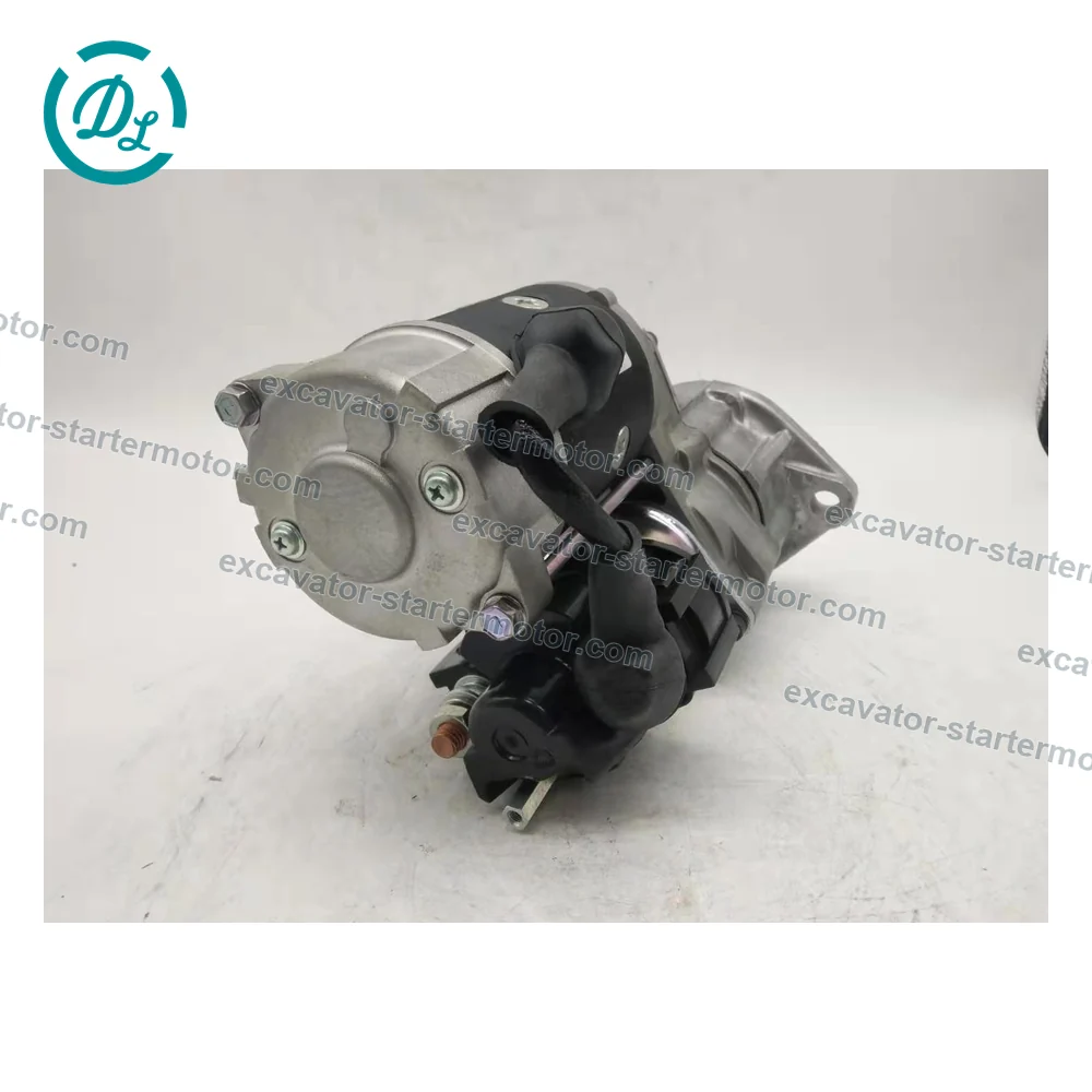 600-836-3210 0-24000-0040 24V Starter for Komatsu 4D95T 4D102 PC60 PC130, OEM/reference 600-836-3210, 24V Starter - Confirm Output and Teeth, product view 2