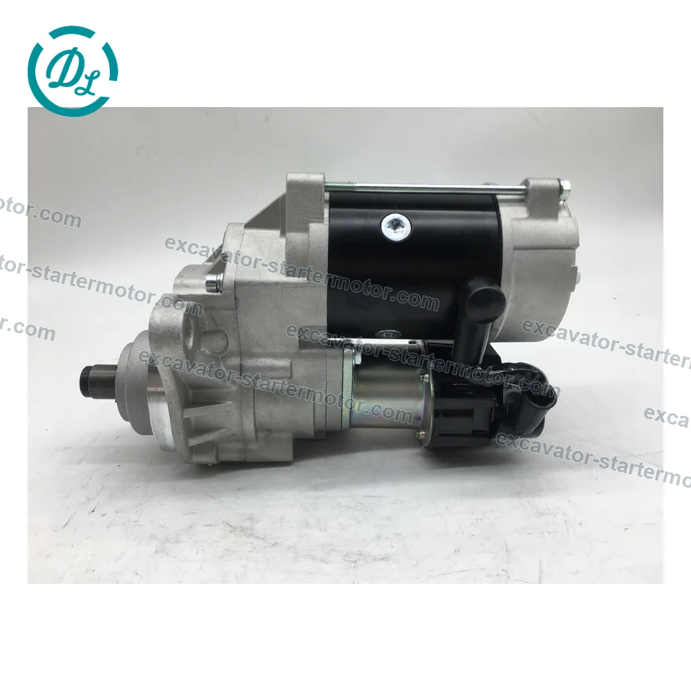 600-836-3210 0-24000-0040 24V Starter for Komatsu 4D95T 4D102 PC60 PC130, OEM/reference 600-836-3210, 24V Starter - Confirm Output and Teeth, product view 4