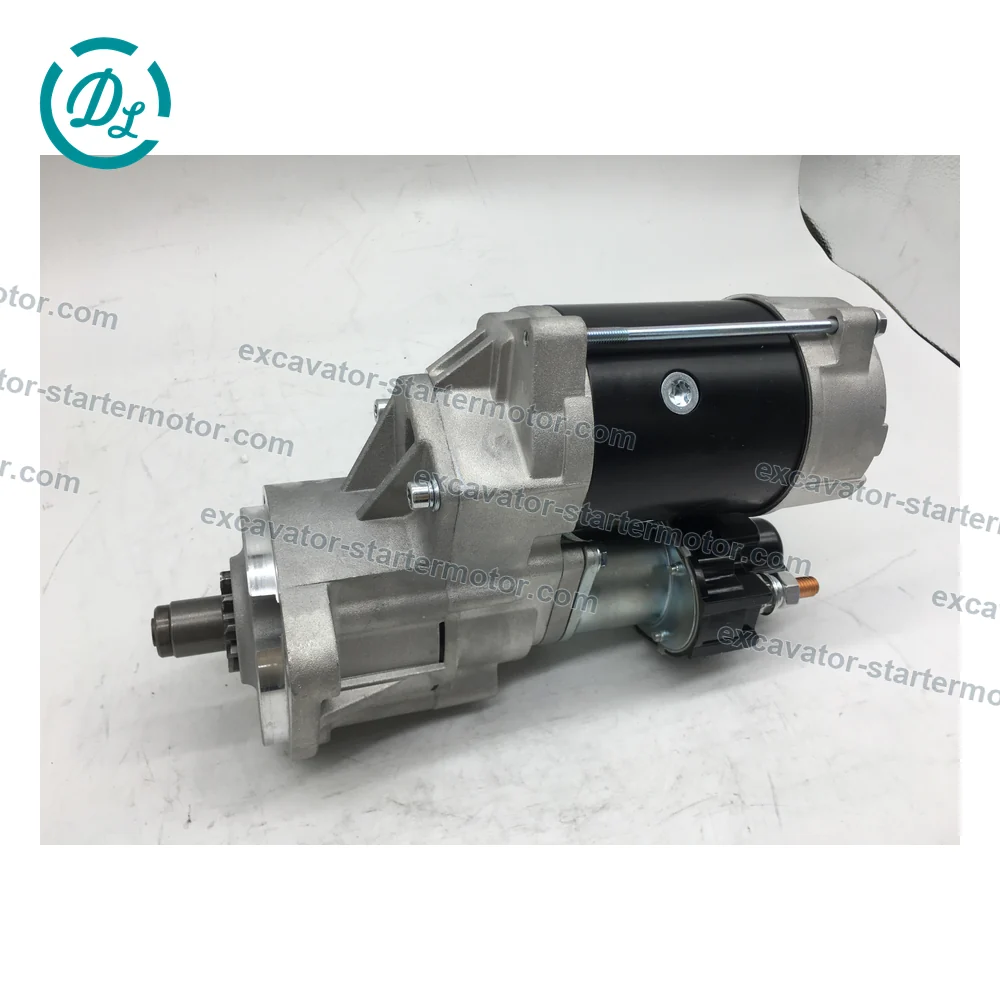 600-836-3210 0-24000-0040 24V Starter for Komatsu 4D95T 4D102 PC60 PC130, OEM/reference 600-836-3210, 24V Starter - Confirm Output and Teeth, product view 5