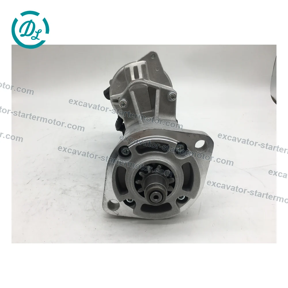 600-836-3210 0-24000-0040 24V Starter for Komatsu 4D95T 4D102 PC60 PC130, OEM/reference 600-836-3210, 24V Starter - Confirm Output and Teeth, product view 7