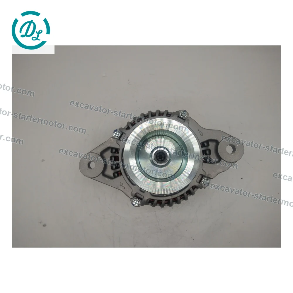 A004TR5894ZT 24V 130A Alternator for Renault and Volvo Heavy-Duty Trucks, OEM/reference A004TR5894ZT, 24V 130A Heavy-Duty Alternator, product view 3
