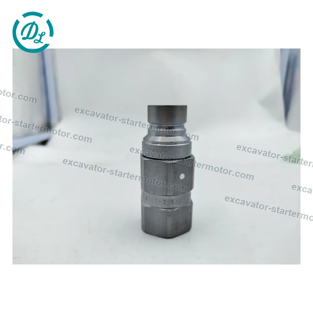 7246791 1/2-Inch Male Flat-Face Hydraulic Coupler for Bobcat Equipment, OEM/reference 7246791, 1/2-Inch Male Flat-Face Hydraulic Quick Coupler, product view 2