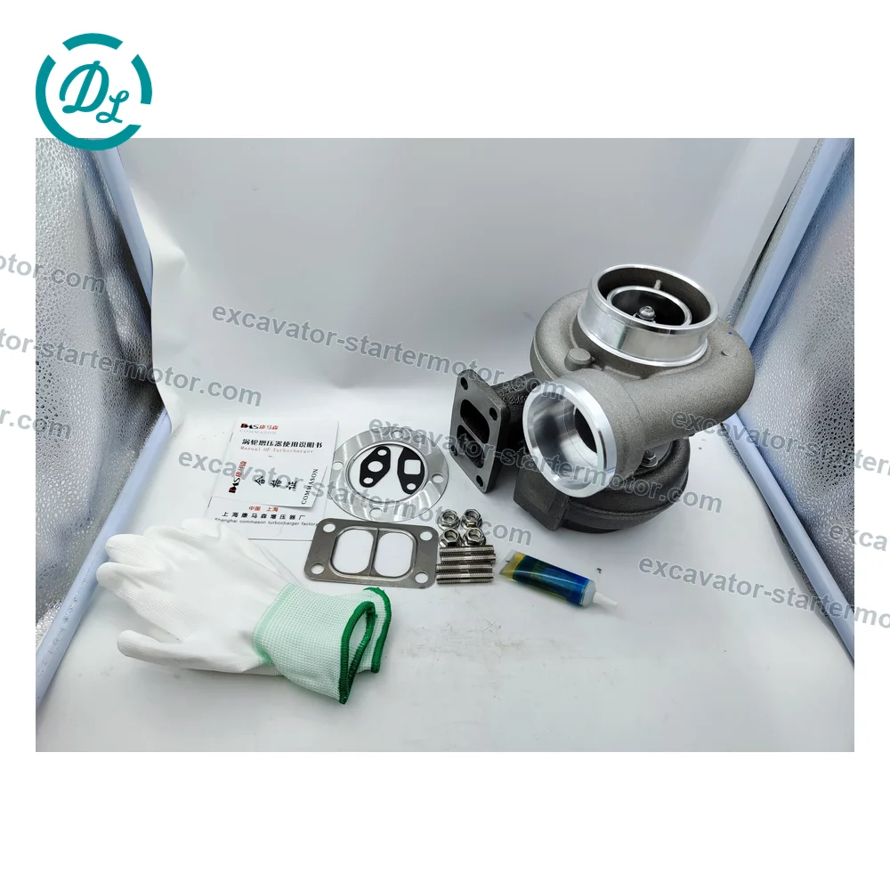 20500295 Schwitzer 318844 Turbocharger for Volvo EC240B EC290B D7D, OEM/reference 20500295, Engine Turbocharger