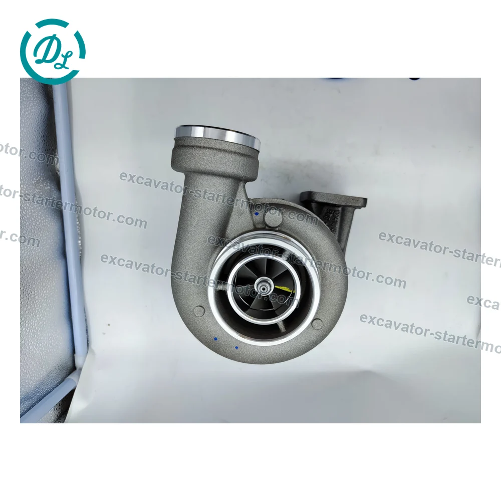 20500295 Schwitzer 318844 Turbocharger for Volvo EC240B EC290B D7D, OEM/reference 20500295, Engine Turbocharger, product view 7