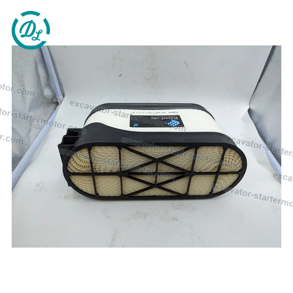 P608665 001107590 Primary Air Filter for CLAAS Arion 510 520 530 610C 620C, OEM/reference P608665, Short PSD09 PowerCore Primary Air Filter, product view 3