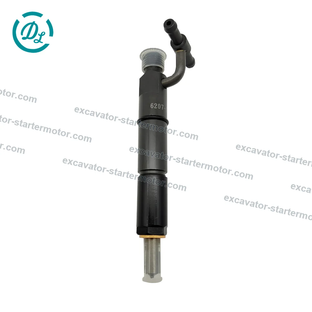 6207-11-3100 Fuel Injector Assembly for Komatsu S6D95 PC200-6, OEM/reference 6207-11-3100, Mechanical Diesel Fuel Injector Assembly