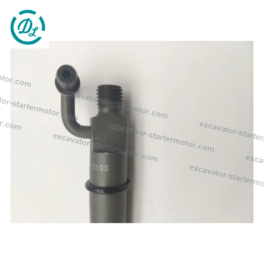 6207-11-3100 Fuel Injector Assembly for Komatsu S6D95 PC200-6, OEM/reference 6207-11-3100, Mechanical Diesel Fuel Injector Assembly, product view 6
