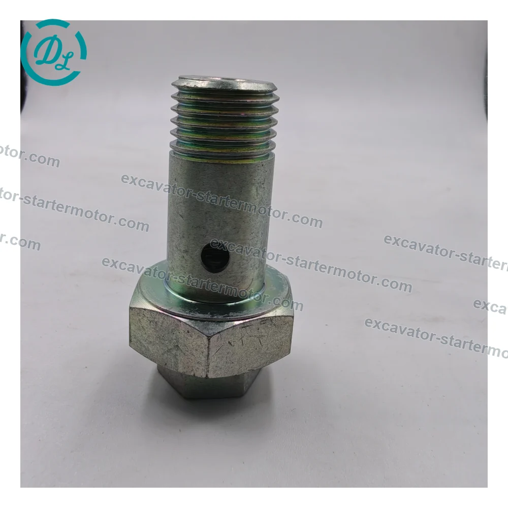 1-15619496-0 Injection Pump Overflow Valve for Isuzu 6WF1 6WG1, OEM/reference 1-15619496-0, Injection Pump Overflow / Pressure-Limiting Valve, product view 3