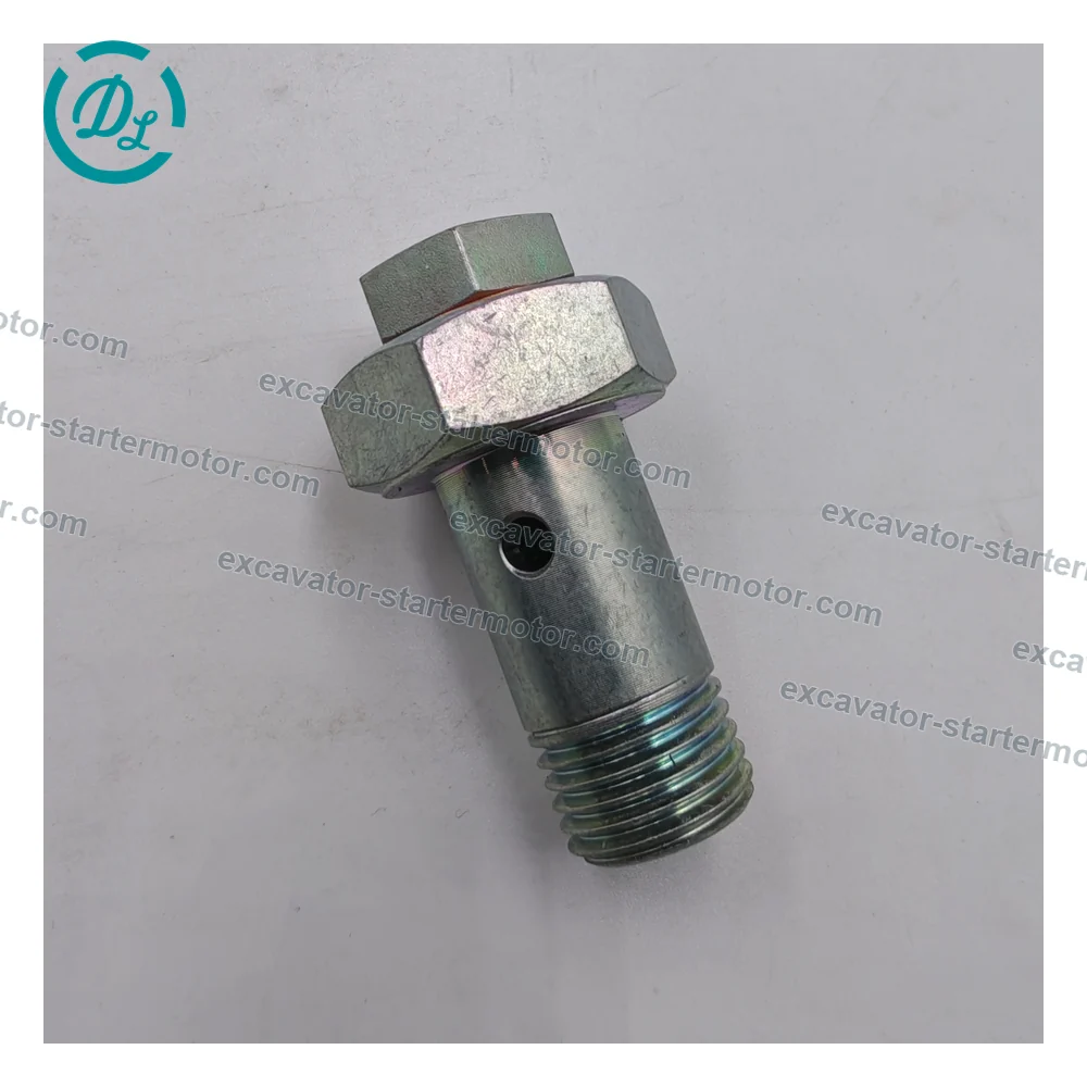 1-15619496-0 Injection Pump Overflow Valve for Isuzu 6WF1 6WG1, OEM/reference 1-15619496-0, Injection Pump Overflow / Pressure-Limiting Valve, product view 4