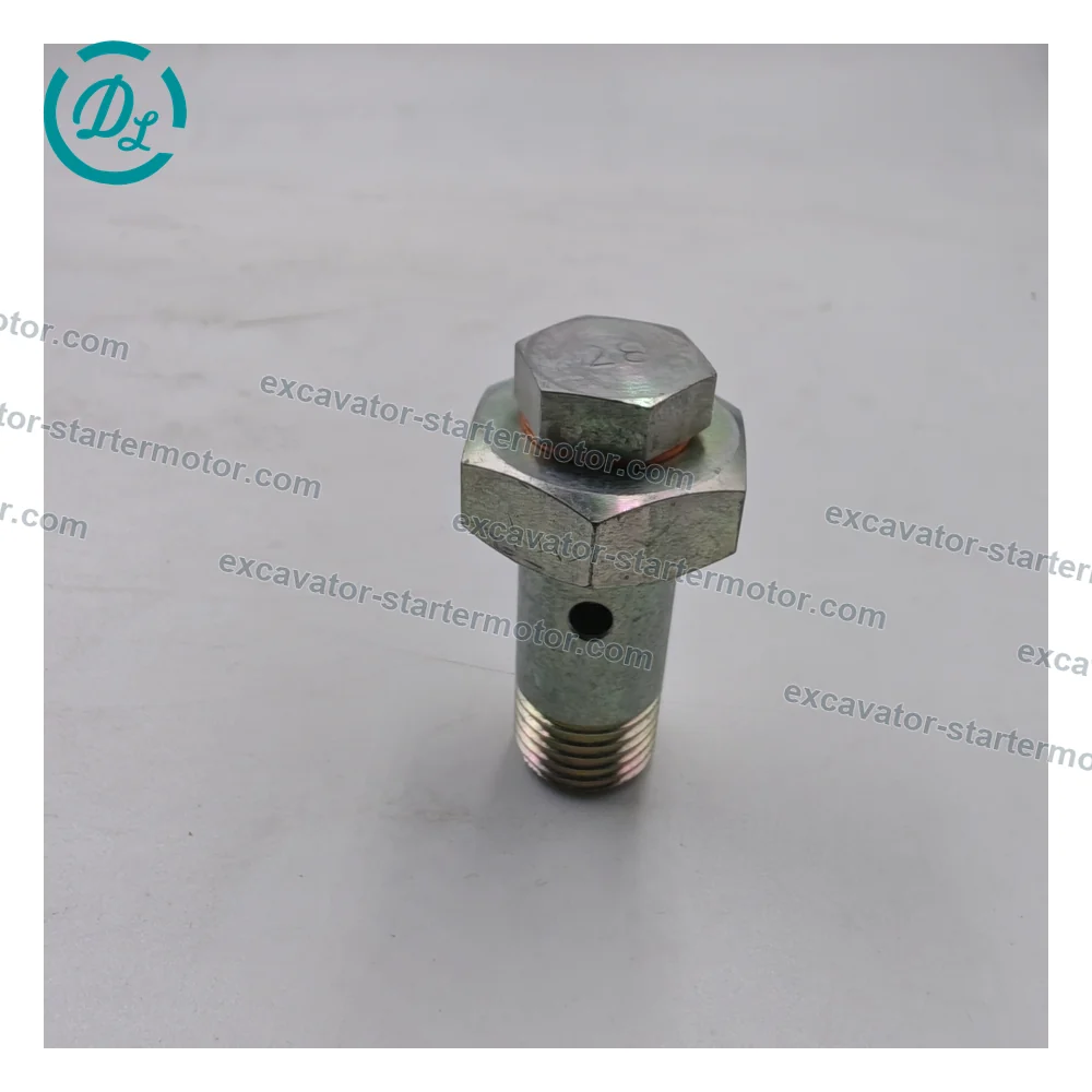 1-15619496-0 Injection Pump Overflow Valve for Isuzu 6WF1 6WG1, OEM/reference 1-15619496-0, Injection Pump Overflow / Pressure-Limiting Valve, product view 5