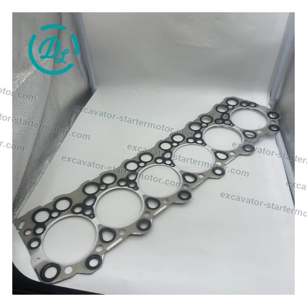 ME081734 Cylinder Head Gasket for Mitsubishi 6D34 6D34T Kobelco SK200-6, OEM/reference ME081734, Cylinder Head Gasket, product view 2