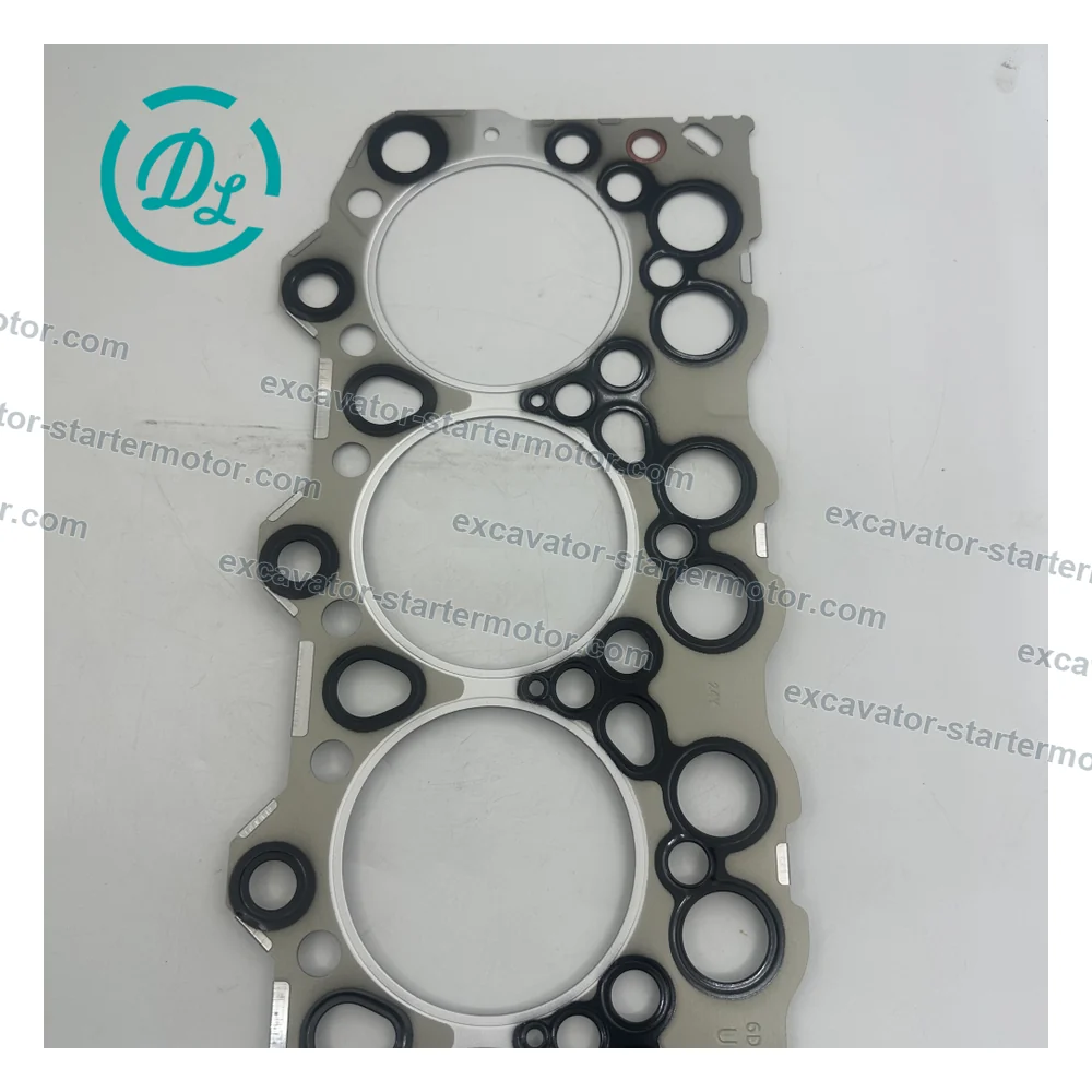 ME081734 Cylinder Head Gasket for Mitsubishi 6D34 6D34T Kobelco SK200-6, OEM/reference ME081734, Cylinder Head Gasket, product view 4
