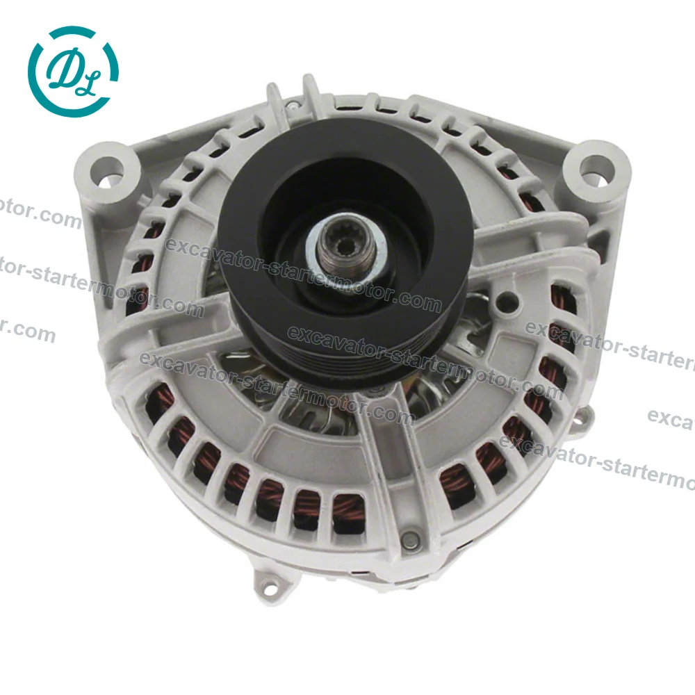 RE210793 12V 200A Alternator for John Deere 7630 7730 7830 7930 8130, OEM/reference RE210793, 12V 200A Alternator, product view 5