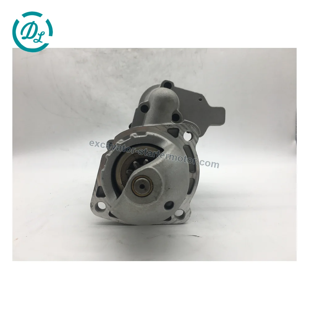 0001231033 24V 4.0kW 9-Tooth Starter for Mercedes Heavy-Duty Trucks, OEM/reference 0001231033, 24V 4.0kW 9-Tooth CW Gear-Reduction Starter, product view 3