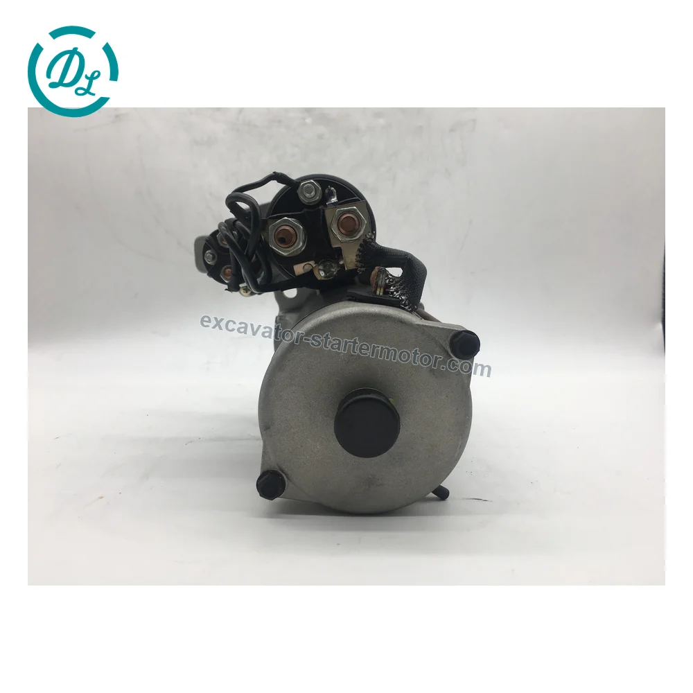 0001231033 24V 4.0kW 9-Tooth Starter for Mercedes Heavy-Duty Trucks, OEM/reference 0001231033, 24V 4.0kW 9-Tooth CW Gear-Reduction Starter, product view 5