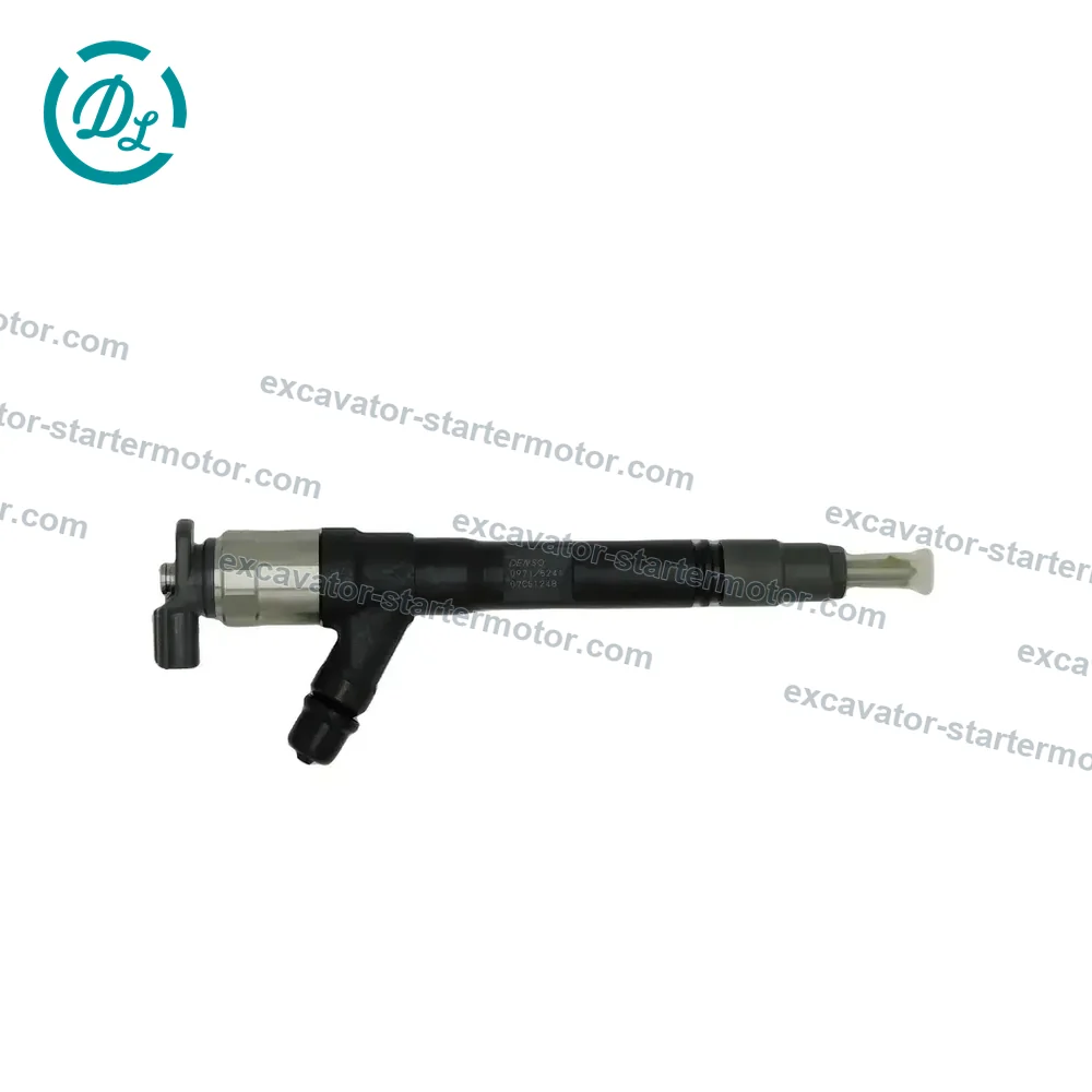 8-98163524-1 295050-0971 Common Rail Injector for Isuzu 4LE2 Kobelco 75SR Case CX75C CX80C, OEM/reference 8-98163524-1, Common Rail Fuel Injector Assembly