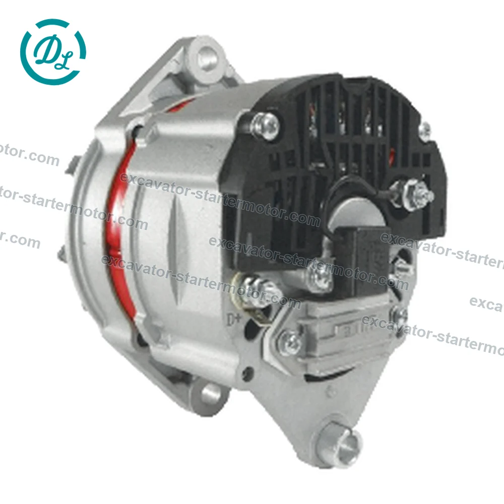 4242730 12V 55A Alternator for Same Centauro 70, Centurion 75 and Drago 120, OEM/reference 4242730, Alternator, product view 2