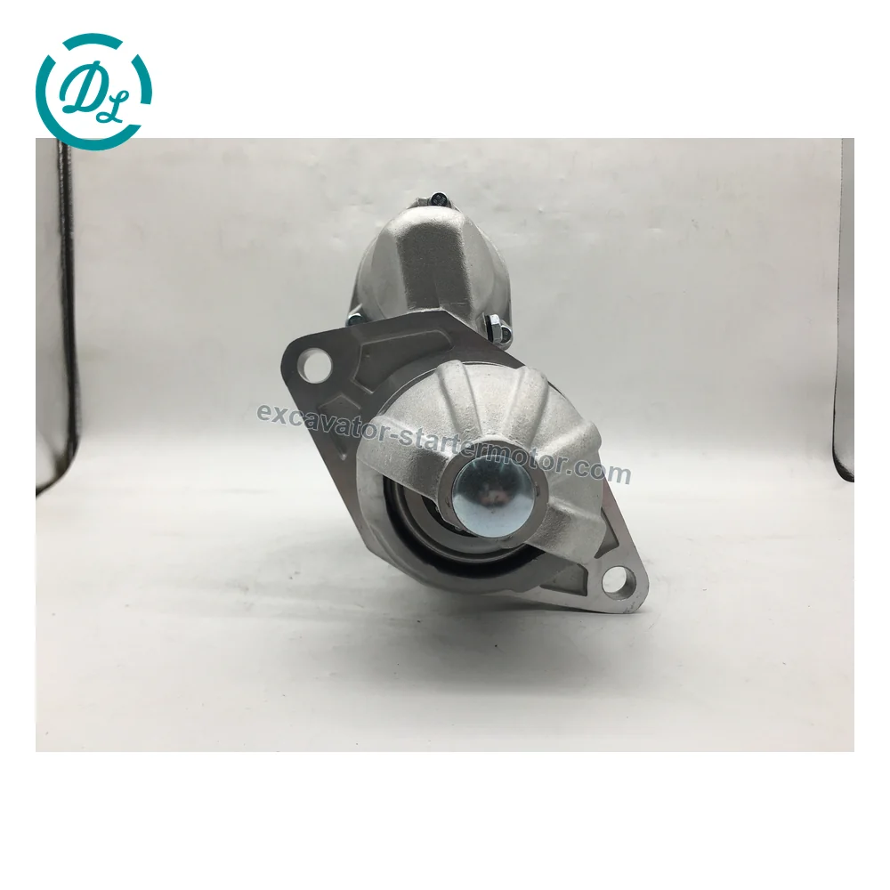 1-81100-272-1 24V 7.5kW 11-Tooth Starter for Isuzu 6SD1 Hitachi EX300, OEM/reference 1-81100-272-1, 24V 7.5kW 11-Tooth CW OSGR Starter, product view 2