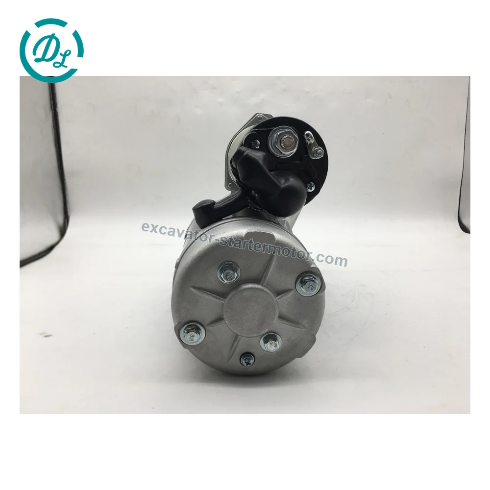 1-81100-272-1 24V 7.5kW 11-Tooth Starter for Isuzu 6SD1 Hitachi EX300, OEM/reference 1-81100-272-1, 24V 7.5kW 11-Tooth CW OSGR Starter, product view 4