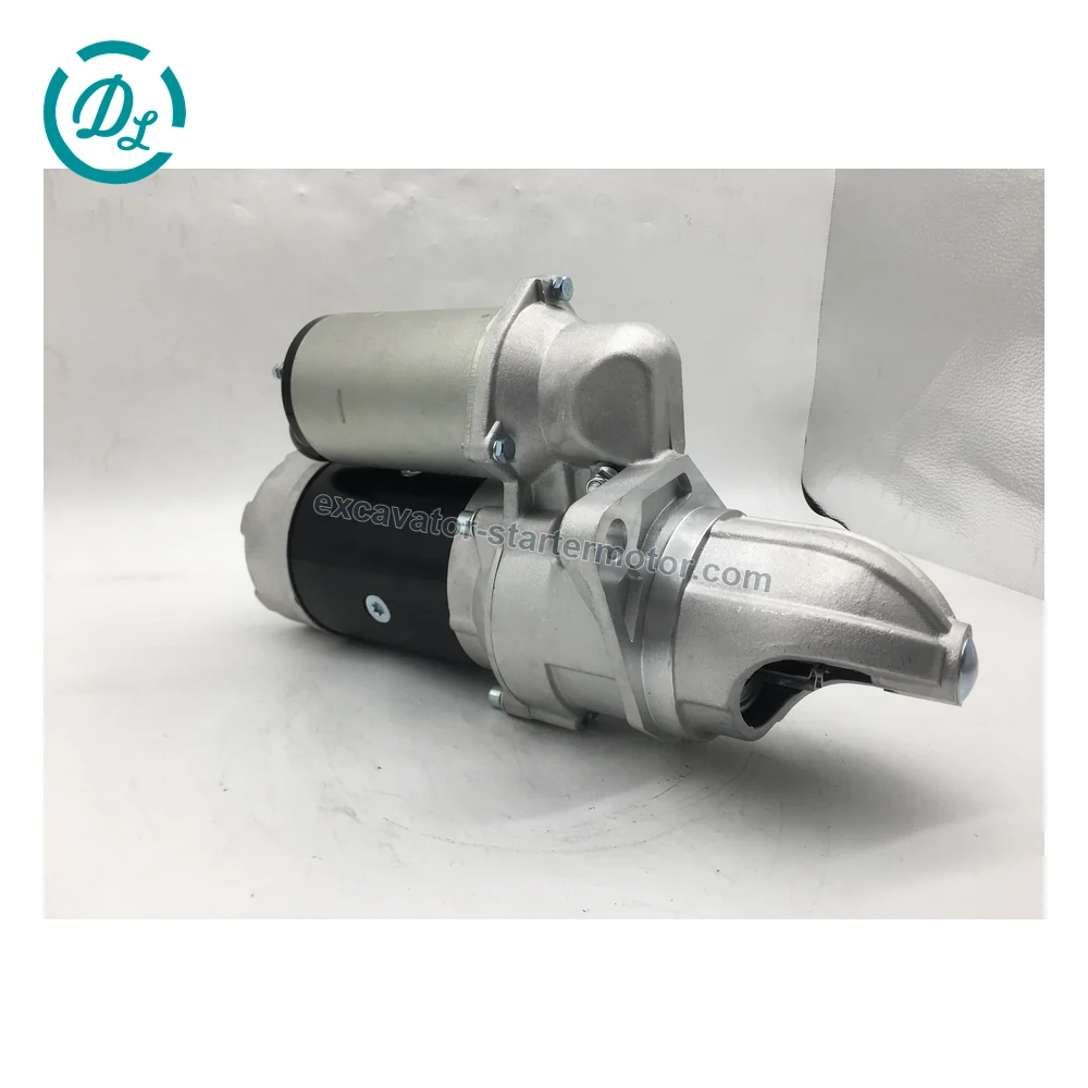 1-81100-272-1 24V 7.5kW 11-Tooth Starter for Isuzu 6SD1 Hitachi EX300, OEM/reference 1-81100-272-1, 24V 7.5kW 11-Tooth CW OSGR Starter, product view 5