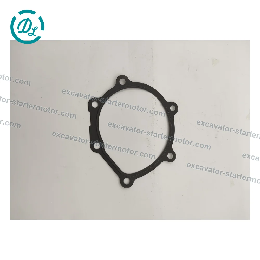 8-97312156-0 Water Pump-to-Block Gasket for Isuzu 4JJ1 CX130B, OEM/reference 8-97312156-0, Steel Water Pump-to-Block Gasket
