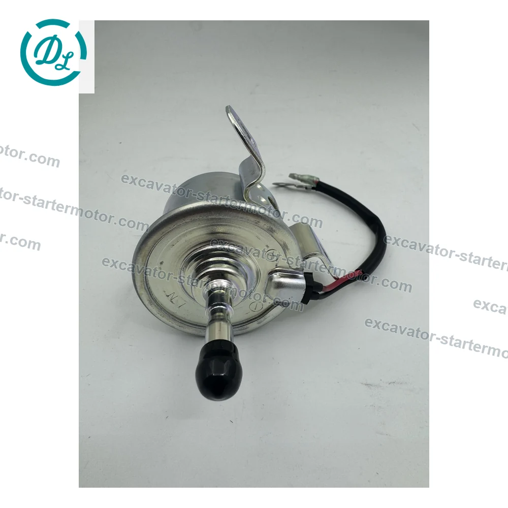 1G381-52033 24V Electric Fuel Pump for Kubota V3800, OEM/reference 1G381-52033, 24V Electric Fuel Pump Assembly, product view 5