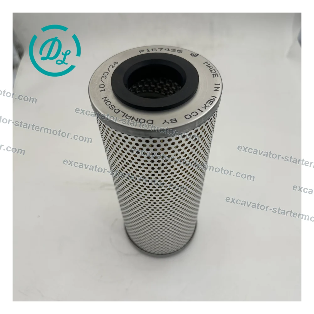 P167425 229 mm Cellulose Hydraulic Filter Cartridge for Schroeder K25, OEM/reference P167425, Cellulose Hydraulic Filter Cartridge, product view 4