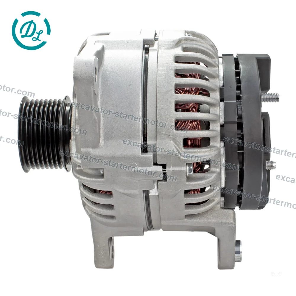 5259578 24V 90A 8PK Alternator for Cummins QSB6.7 ISB6.7, OEM/reference 5259578, 24V 90A 8PK Alternator