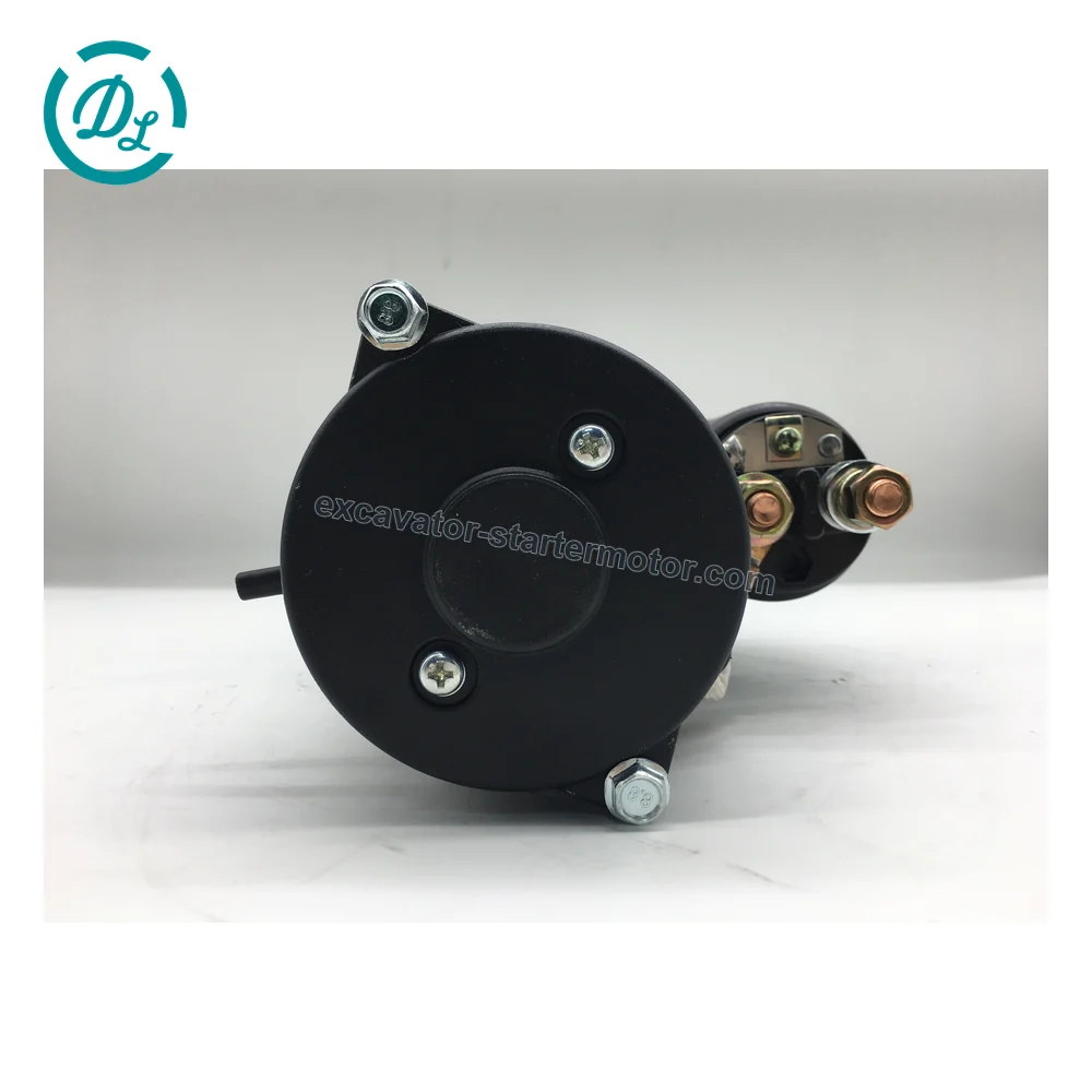 T410861 12V 4.2kW 10-Tooth Starter for Perkins 1104 1106 Engines, OEM/reference T410861, 12V 4.2kW 10-Tooth Starter Motor, product view 3