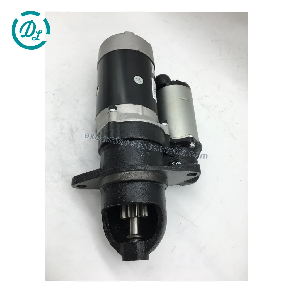 1811002940 24V 7.5kW 11T Starter for Isuzu 6SD1 Hitachi EX300, OEM/reference 1811002940, 24V 7.5kW 11-Tooth Starter, product view 3