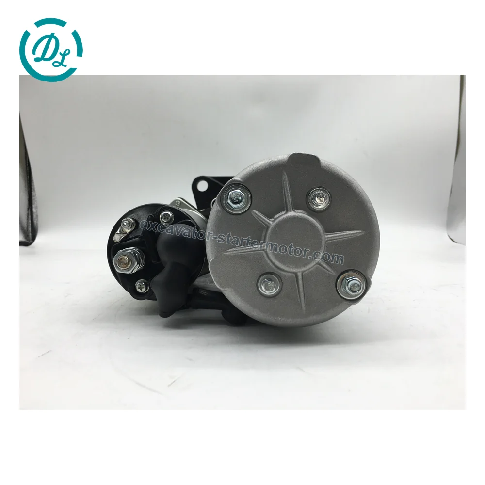1811002940 24V 7.5kW 11T Starter for Isuzu 6SD1 Hitachi EX300, OEM/reference 1811002940, 24V 7.5kW 11-Tooth Starter, product view 6