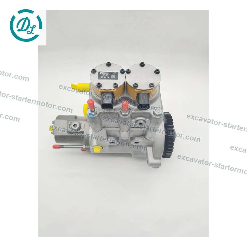 511-7975 Common Rail Fuel Injection Pump for Cat C9.3, OEM/reference 511-7975, High-Pressure Common Rail Fuel Injection Pump, product view 3