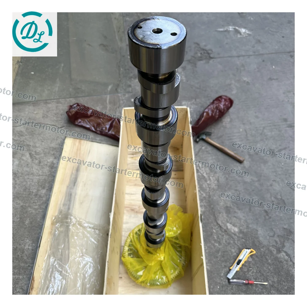 223-7468 96-Tooth Camshaft for Cat C11 C13 345C 345D, OEM/reference 223-7468, Engine Camshaft with 96-Tooth Drive Gear, product view 2